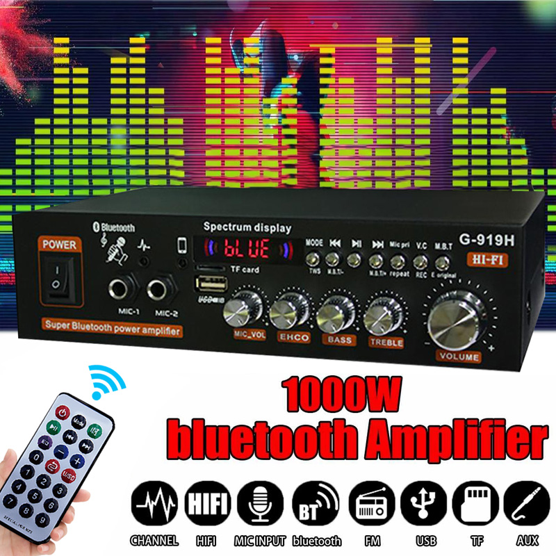 Home Cinema Bluetooth - G-919H 1000W 가정용 전력 증폭기 오디오
