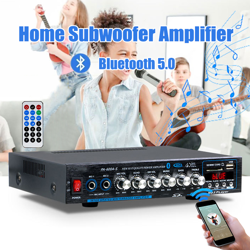 Home Cinema Bluetooth - 고출력 전문 하이파이 블루투스 앰프 4.1