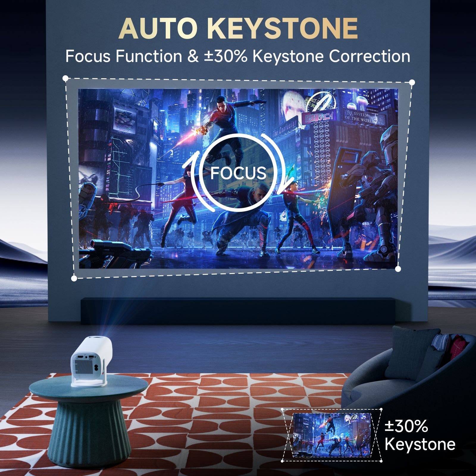 HONGTOP P30PRO 스마트 미니 프로젝터 안드로 - Home Cinema Pc 리뷰 및 가격
