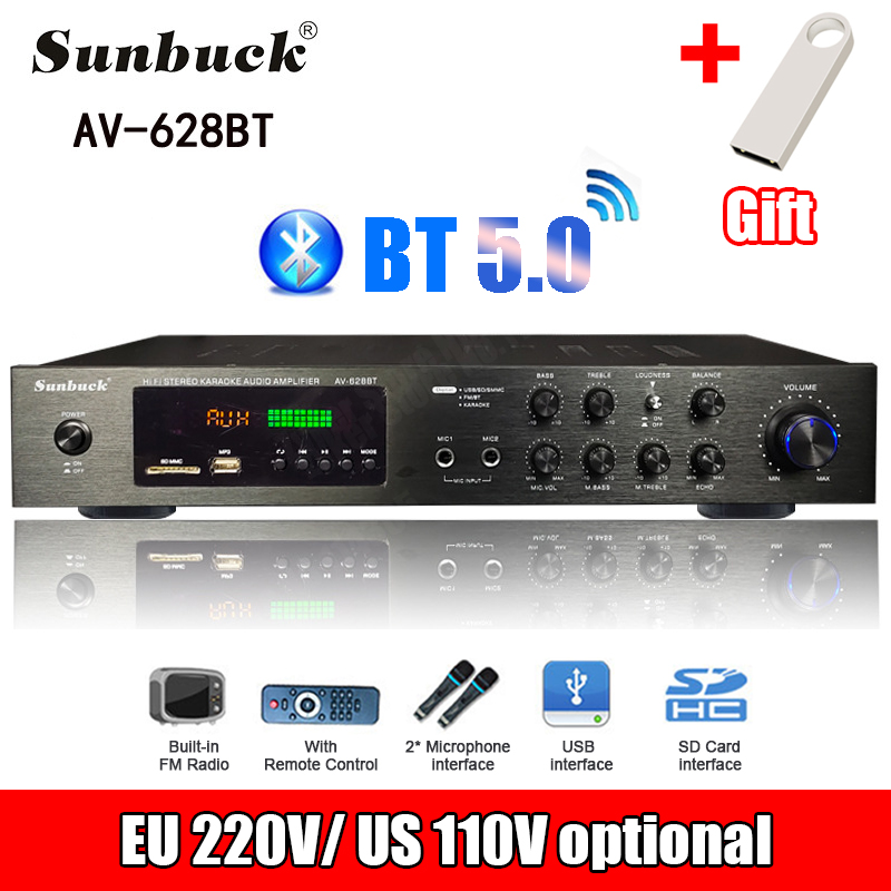 110/220V 2000W 블루투스 파워 앰프 오디오  - Home Cinema Bluetooth 리뷰 및 가격