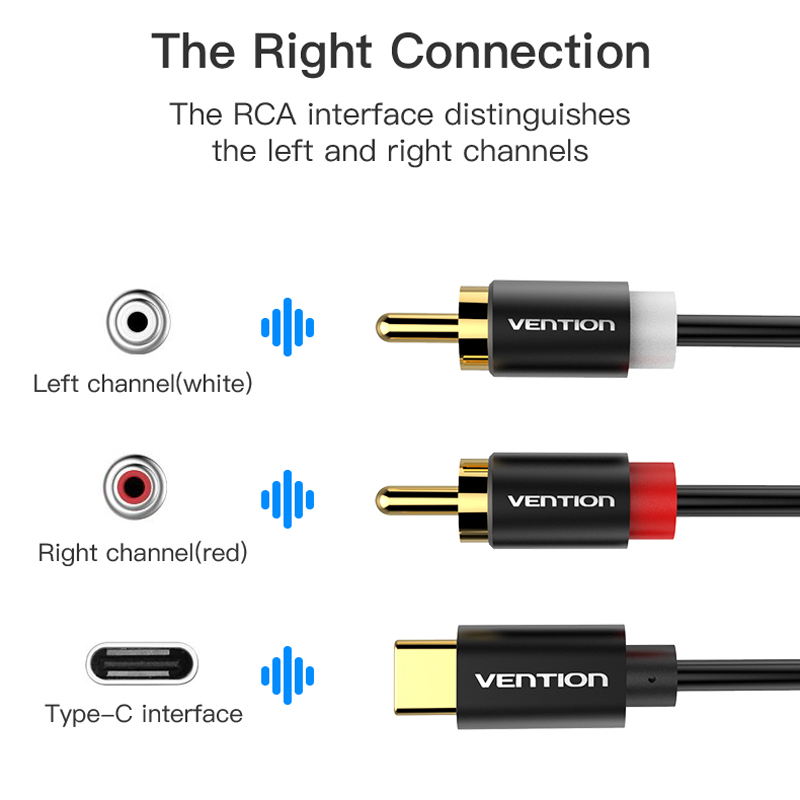 USB C RCA 오디오 케이블 유형-C ~ 2 RCA - Home Cinema Dvd 리뷰 및 가격