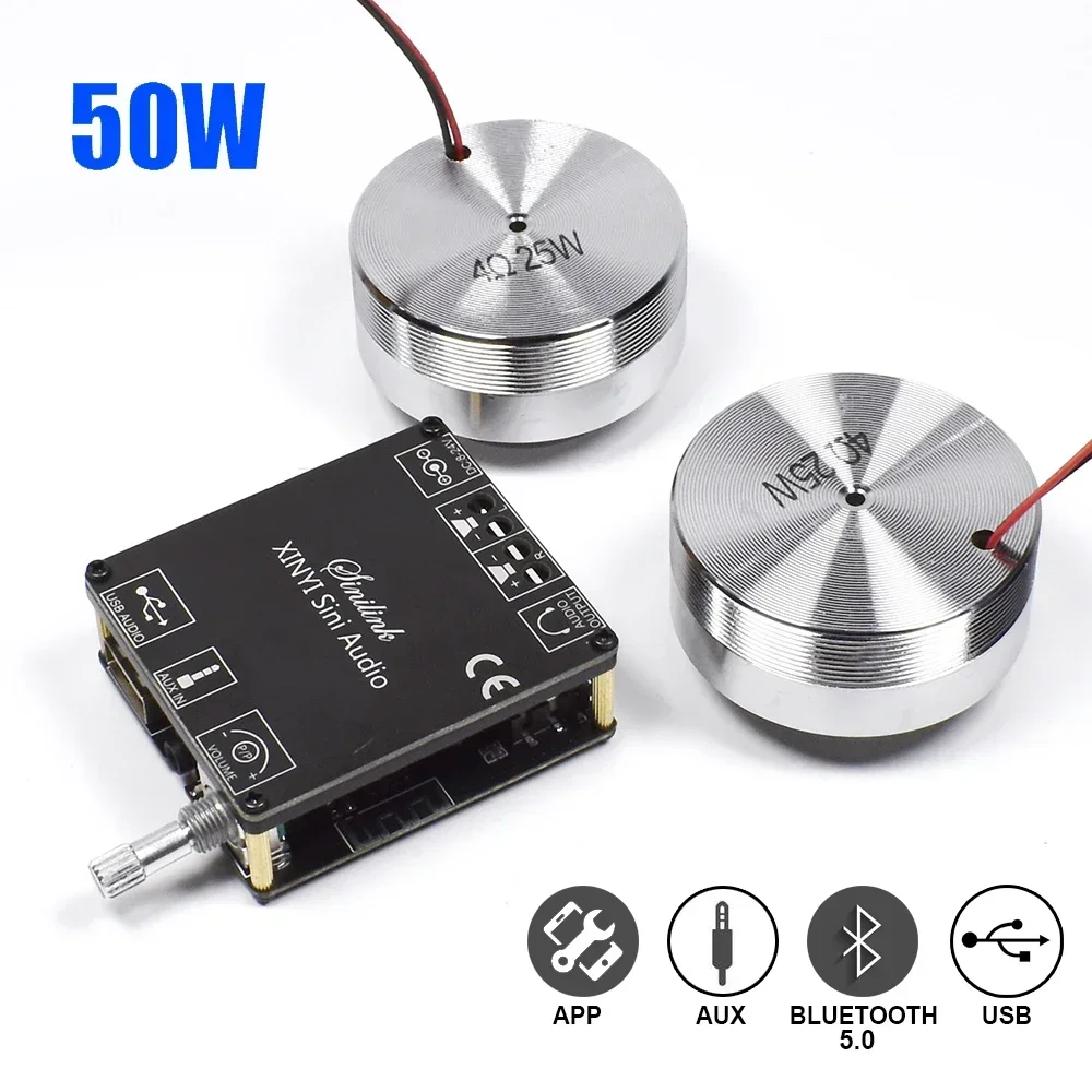 2*25W 휴대용 스테레오 진동 스피커 오디오 스피커  - Home Cinema Bluetooth 리뷰 및 가격